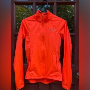 Nike Running dry fit blaze orange top